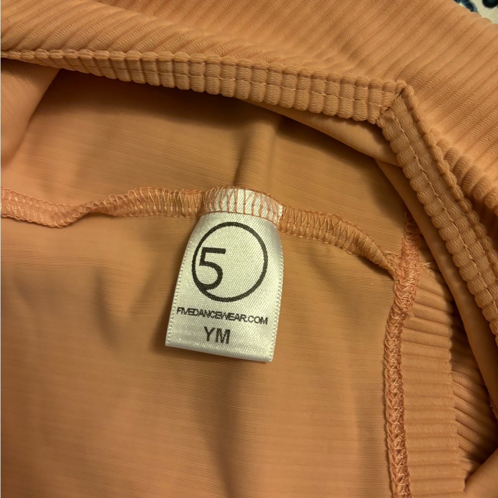 Five dance wear cropped top with hoodie